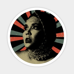 Lizzo || Vintage Art Design Magnet